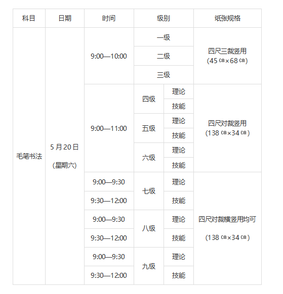 黑龙江省2023年上半年书画等级考试报考通告