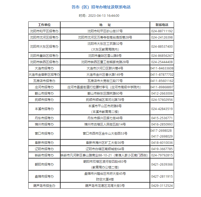 辽宁省2023年上半年中小学教师资格考试（笔试）成绩复核公告